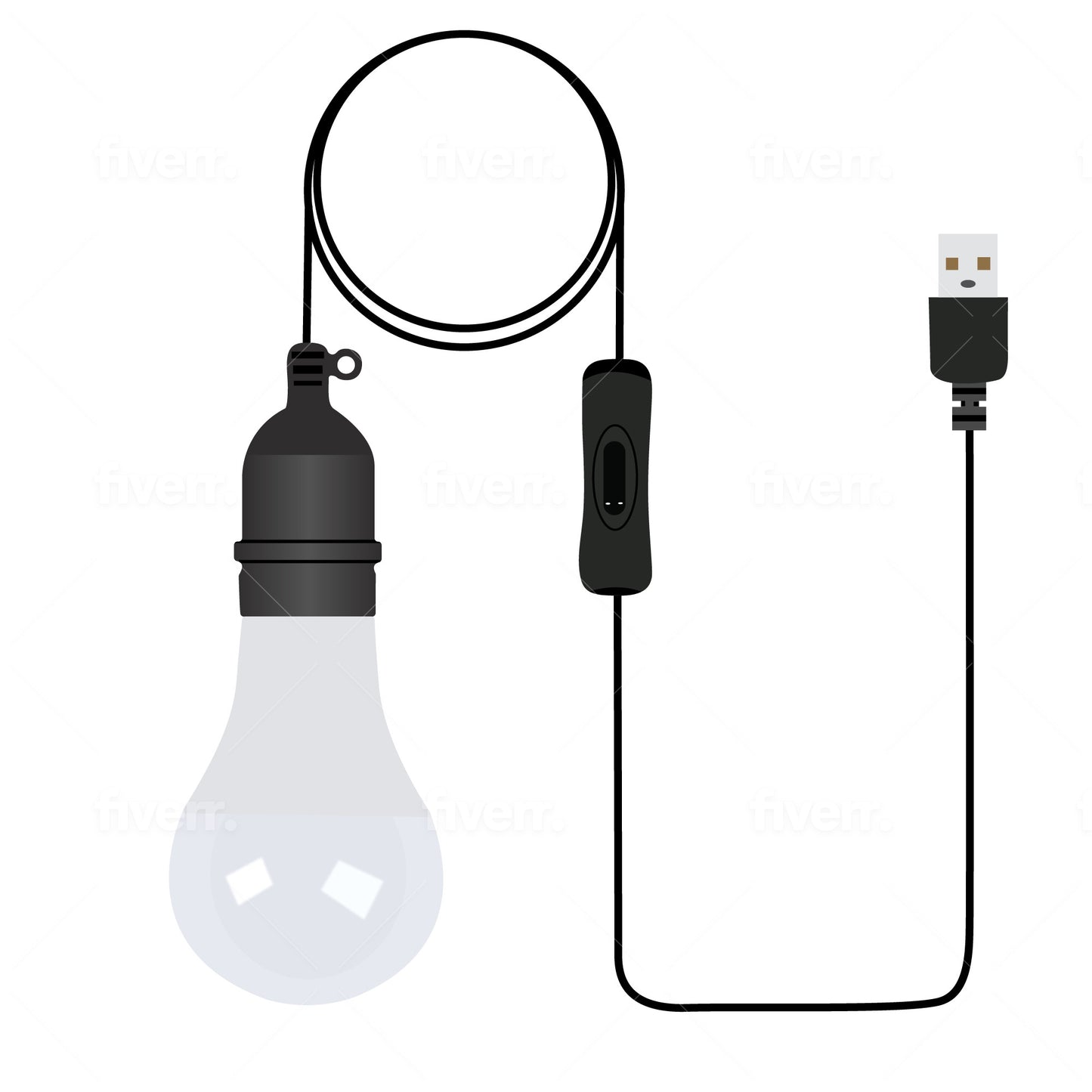 Lampe Etul - Modèle E simple